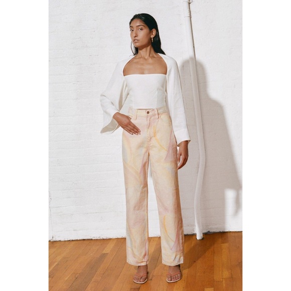 Mara Hoffman Georgina Pant // Pink Multi - Picture 7 of 8